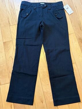 NWT Leifsdottir Casual Wide-Leg Navy Blue Pants size ten (10)